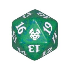 Theros Beyond Death: D20 Die (Green)